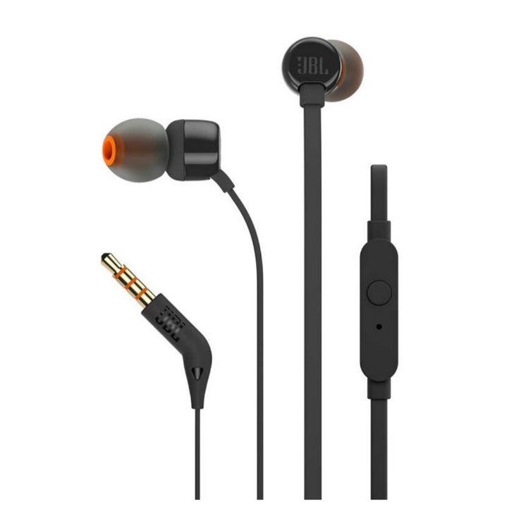 JBL T110 In-Ear Earphone ORIGINAL 100% Garansi Resmi IMS 1 Tahun