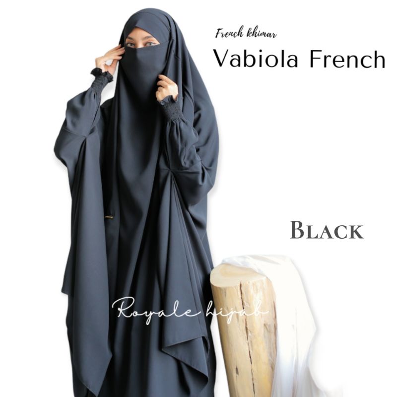 VABIOLA KHIMAR HANYA FRENCH KHIMAR TANPA ROK