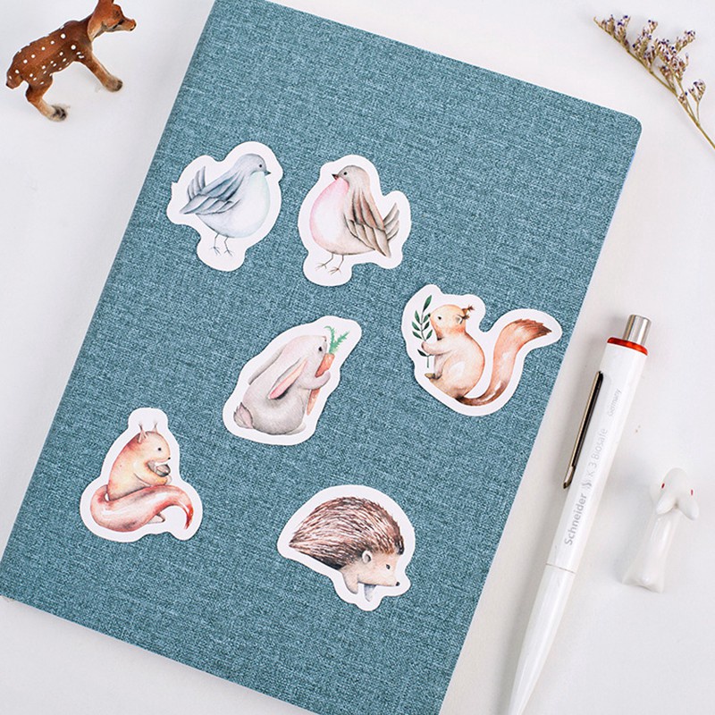 

[10 pcs] STIKER BINATANG LUCU / CUTE ANIMALS STICKER JOURNAL DECO