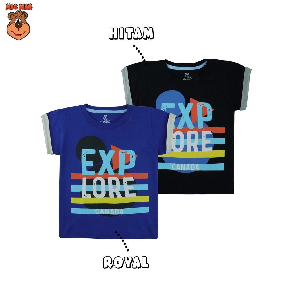 MacBear Kaos Anak Laki laki Canada  Collection Explore 