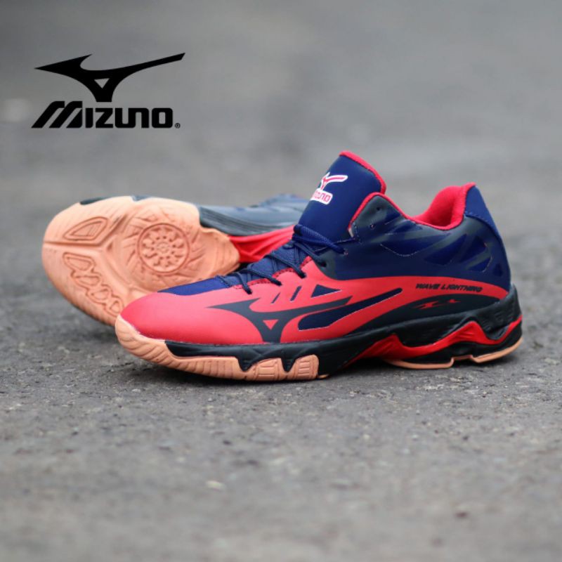 Sepatu Sport Pria Terbaru Mizuno Wife Lighthing Volley Ball Olahraga Outdoor