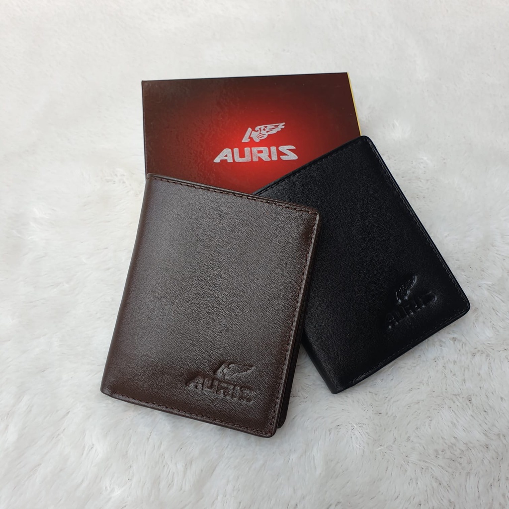 Auris Dompet Kulit Pria Dompet Cowok Laki Kulit Sapi Asli