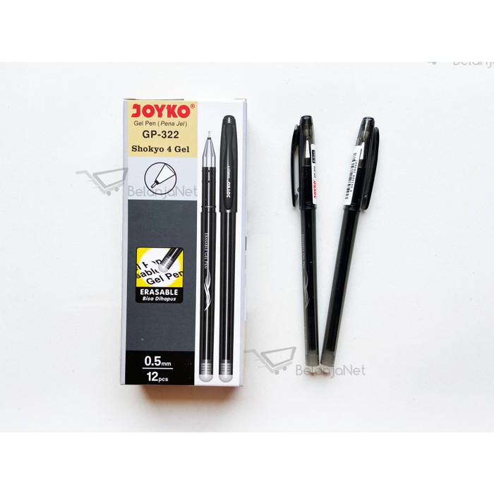 Pen Gel Erasable | Bisa Dihapus Joyko Shokyo 4 GP-322 0.5mm [LUSIN]