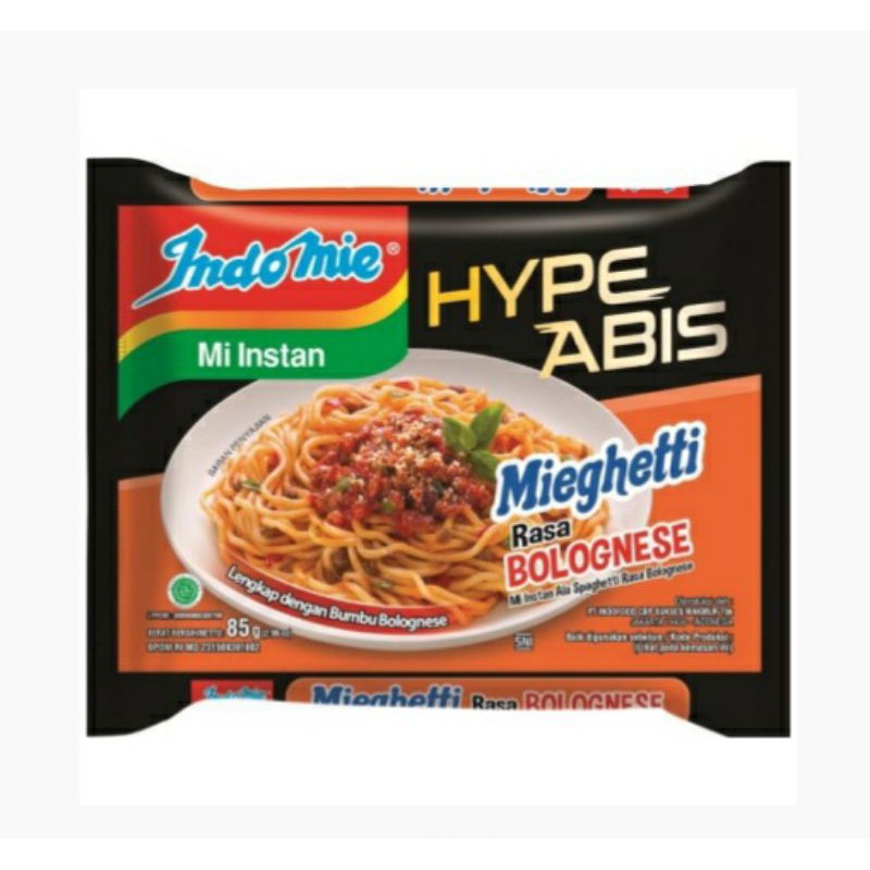 

Indomie Mieghetti Bolognese 5s 85g