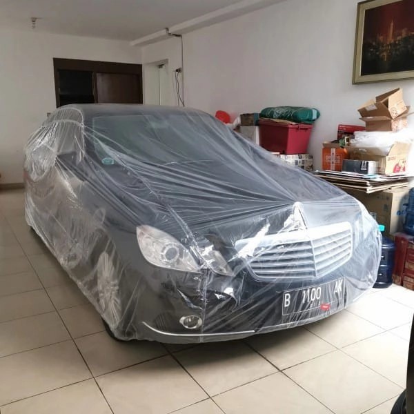 Hpa Cover/sarung/selimut/ Mobil Transparan/Disposable Plastic Cover bening  Az