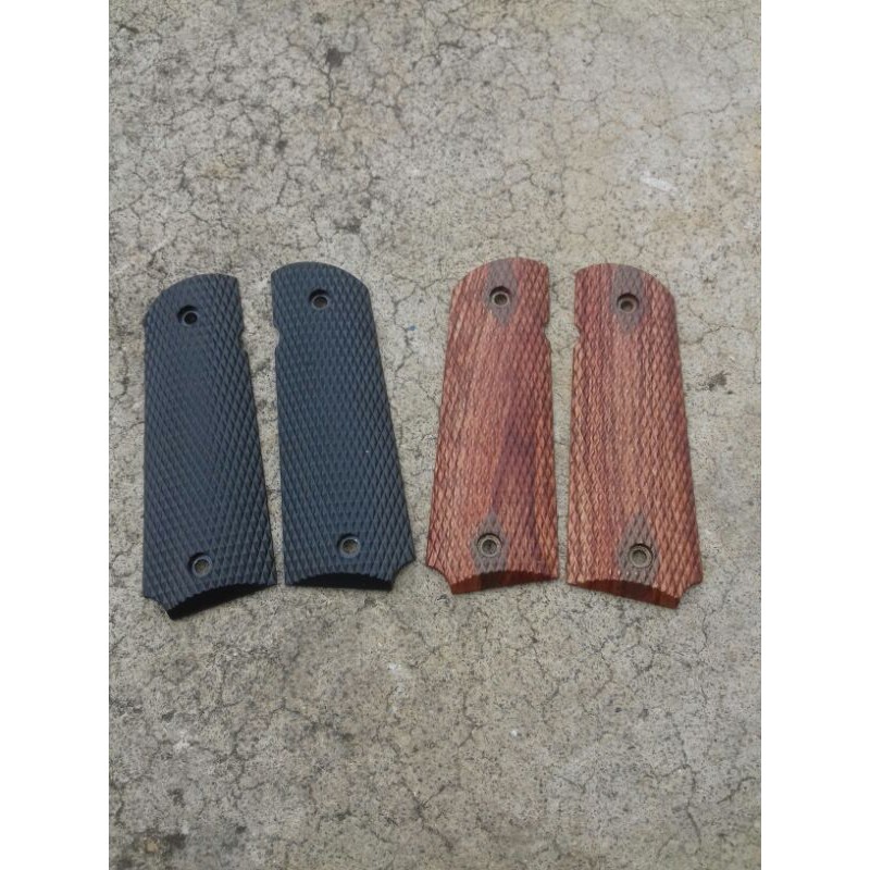 grip standar std colt 1911 wgg dua varian
