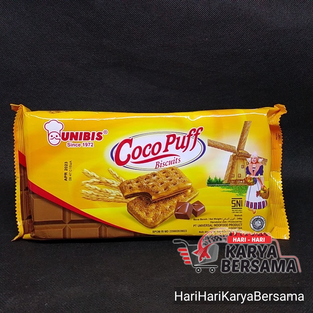 

BISKUIT UNIBIS COCO PUFF 240GR