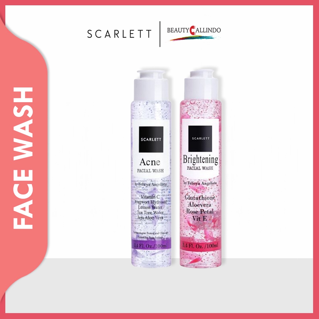 Scarlett Whitening Facial Wash - Acne