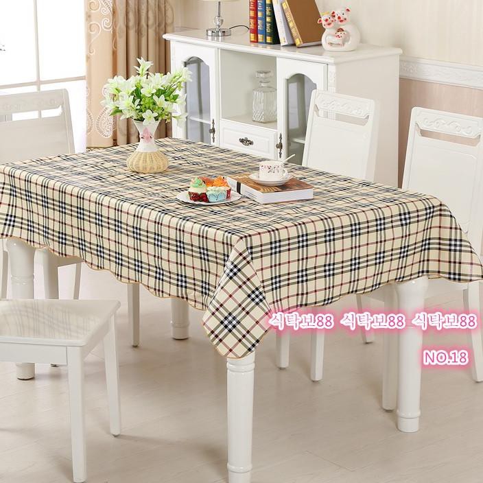 Diskon D8670 Taplak Meja Makan Anti Air JUMBO Persegi Panjang Plastik Tebal Murah Ukuran Besar Motif