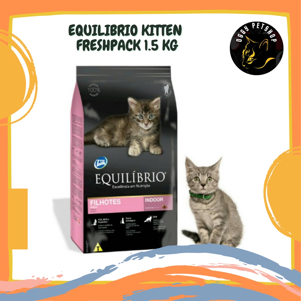 Equilibrio Kitten 1.5 Kg- Makanan Kucing / Cat Food