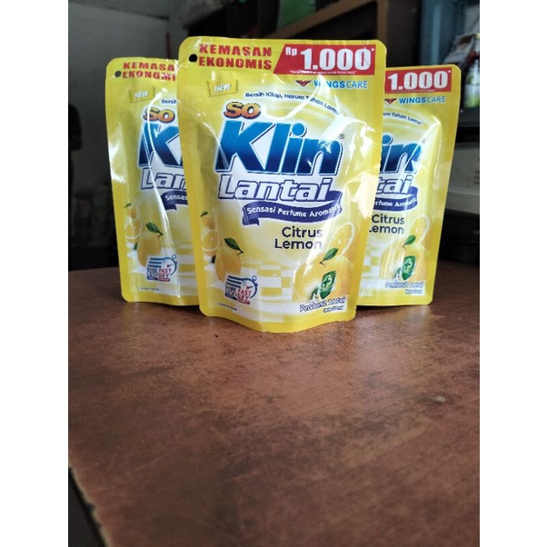 SO KLIN LANTAI LEMON 70ML