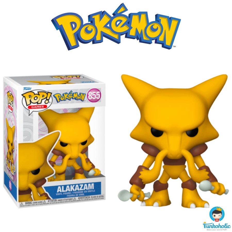 Funko POP Games Pokemon - Alakazam #855