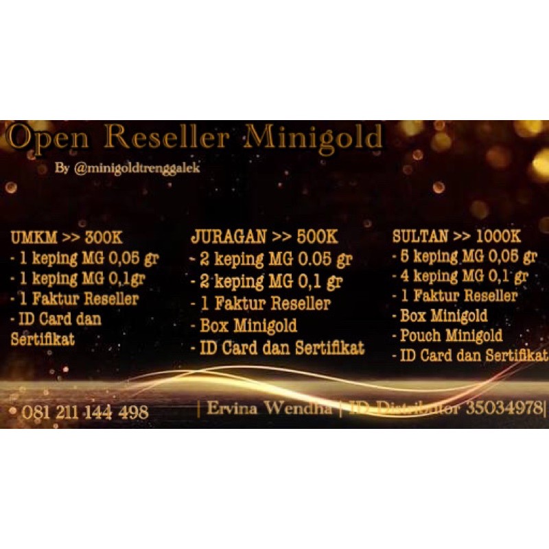 Paket Reseller Minigold