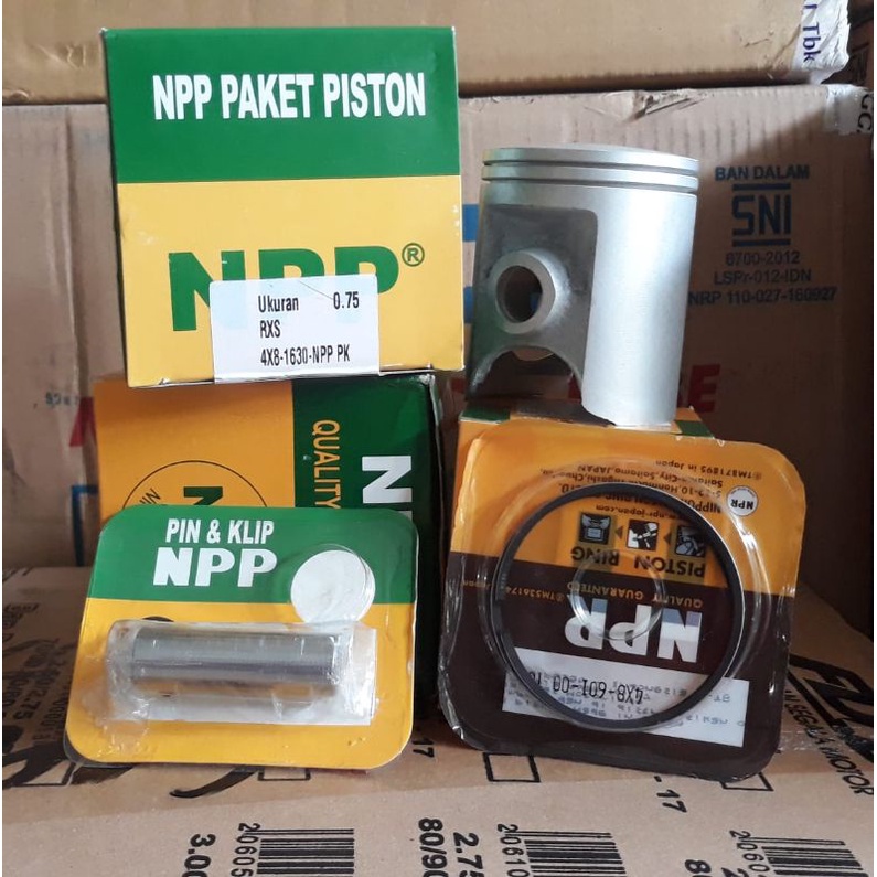 OS 75 RXS PAKET PISTON KOMPLIT YAMAHA PISTON KIT SEHER OVERSIZE 0.75 NPP