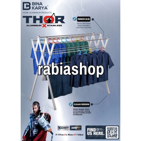 JEMURAN JUMBO/JEMURAN ALUMUNIUM/JEMURAN STAINLES/JEMURAN MURAH