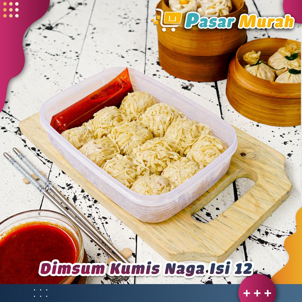 

DIMSUM FROZEN KUMIS NAGA (PREMIUM) ISI 12/BOX - DISTRIBUTOR DIMSUM MEDAN
