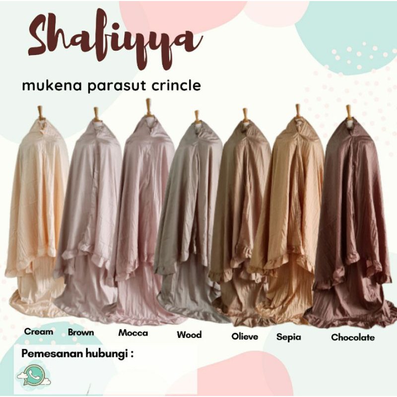 MUKENA PARASUT DEWASA JUMBO | MUKENA PARASUT KRINGKEL DEWASA