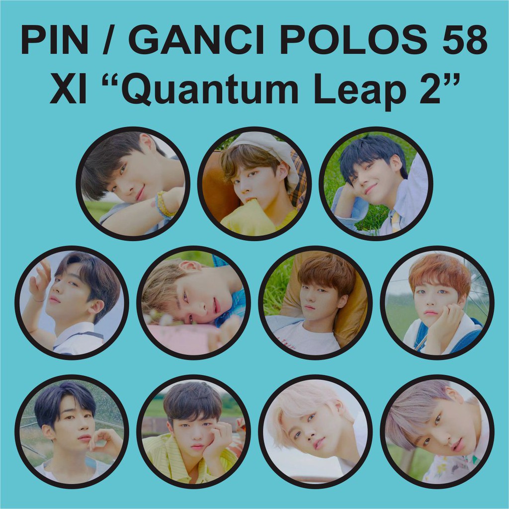 PIN / GANTUNGAN KUNCI POLOS 58 MM - XI &quot;QUANTUM LEAP 2&quot;