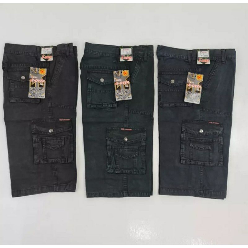 size (27‐-38)Celana pendek pria cargo kimpol chino termura yg teraris SIZE JUMBO 27--38