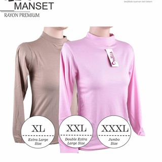  READY MANSET  BAJU  PREMIUM BAHAN RAYON STANDAR POLOS 