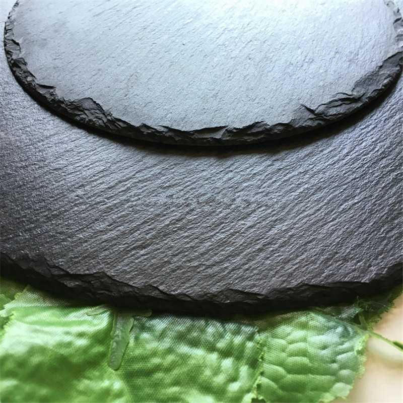 TD-DPR XYZLS Piring Makan Steak Western Round Natural Dish Plate BBQ - XT33