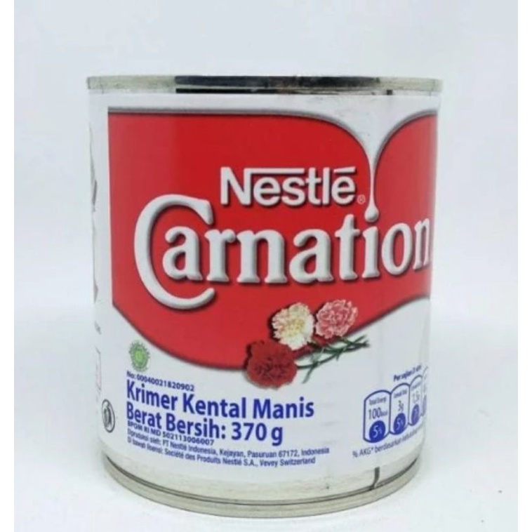

Susu Carnation 375gr Putih