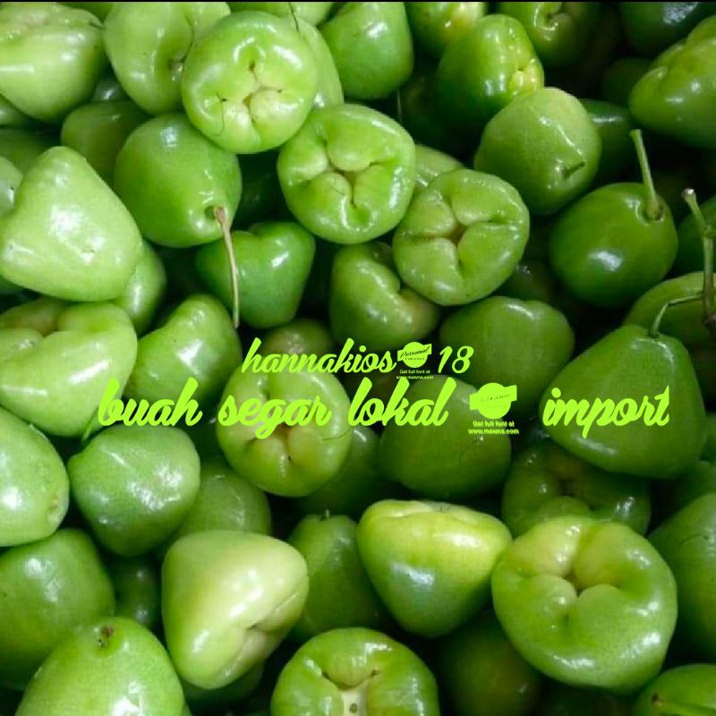 

Jambu Air Hijau Manis 1 Kg