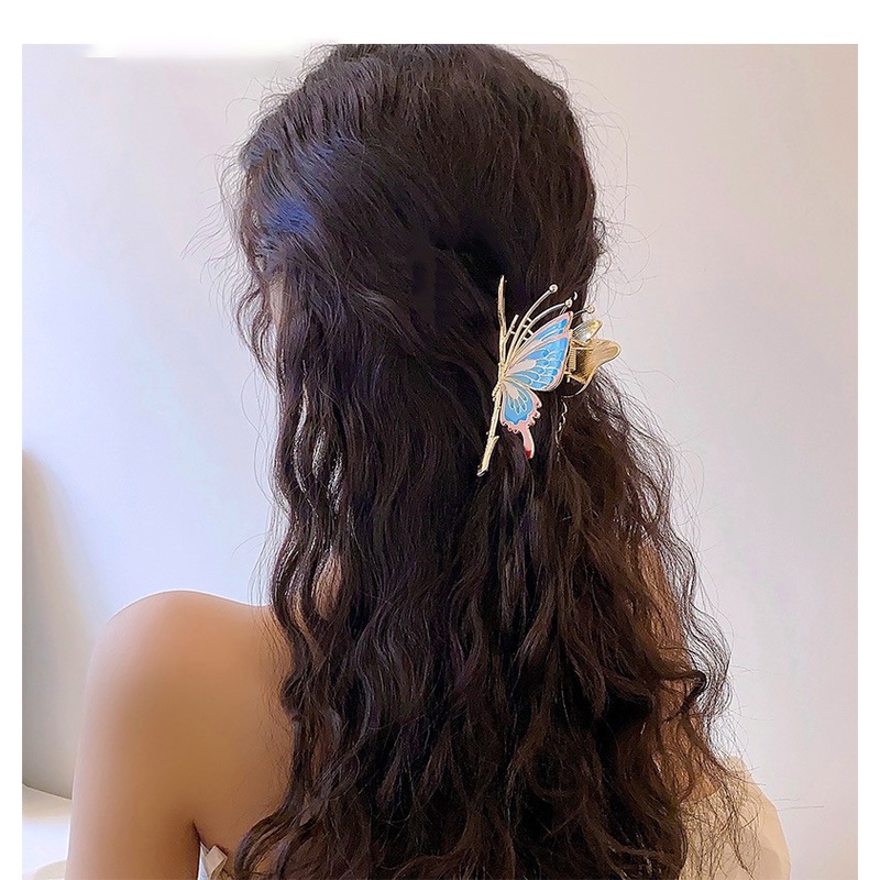 Jepit Rambut Model Butterfly Warna-Warni Untuk Wanita