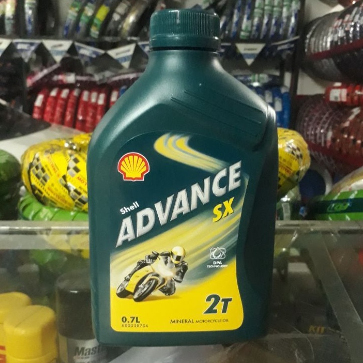 Oli Shell Advance SX 0.8L 2t Oli Samping