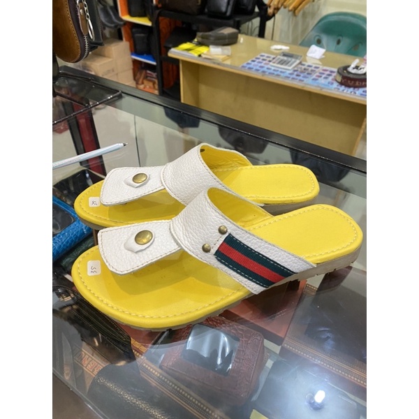 Sandal kulit anak perempuan/wanita sandal anak kulit asli Garut