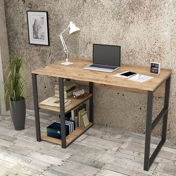 Meja Komputer - Meja Kerja - Meja Laptop - Meja Komputer Gaming - Terbuat dari Kayu Jati Jepara