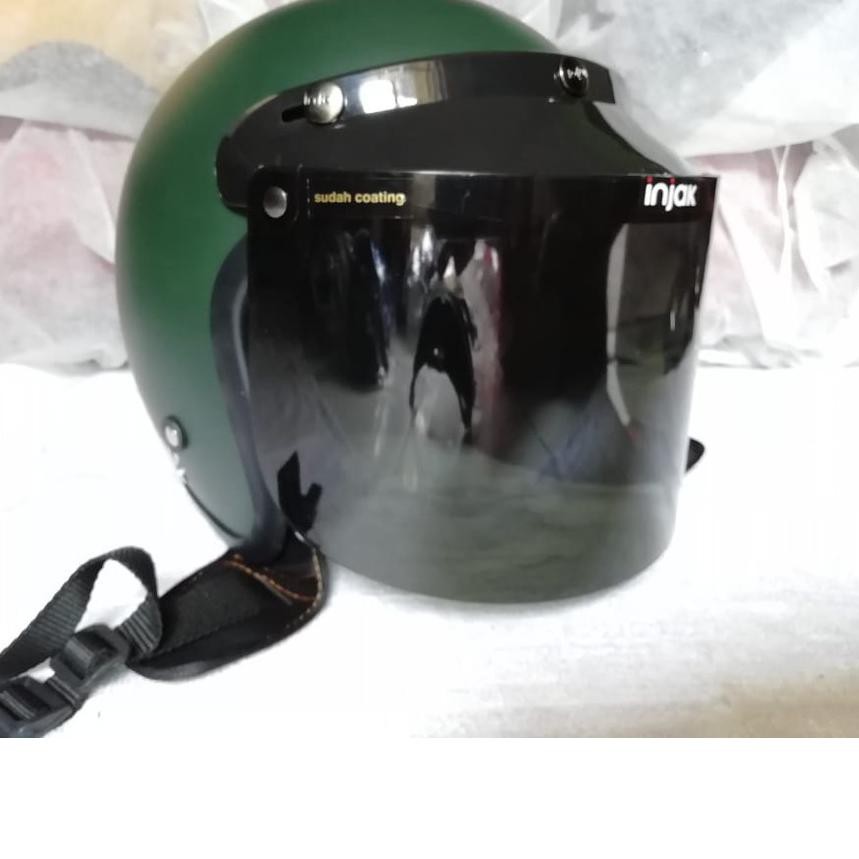 Terlaku HELM BOGO CLASSIC DEWASA WARNA HIJAU ARMY DOFF Terlaku HELM BOGO CLASSIC DEWASA WARNA HIJAU ARMY DOFF