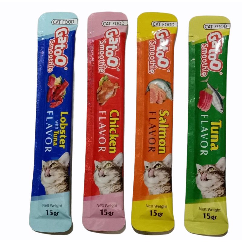 Gatoo 1pcs snack kucing