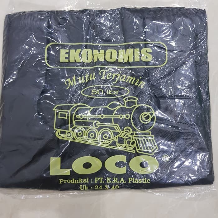 Jual Kantong Pack Kantong Plastik Loco Eonomsi Uk X Kantong Plastik Hitam Ekonomis