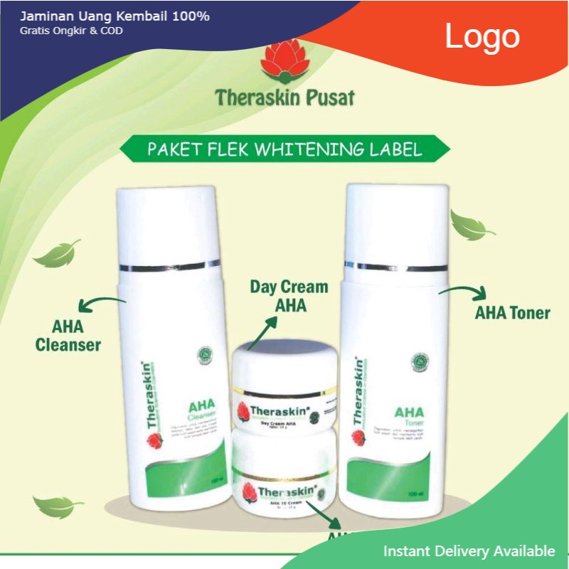 THERASKIN FLEK WHITENING/Paket Flek whitening THERASKIN