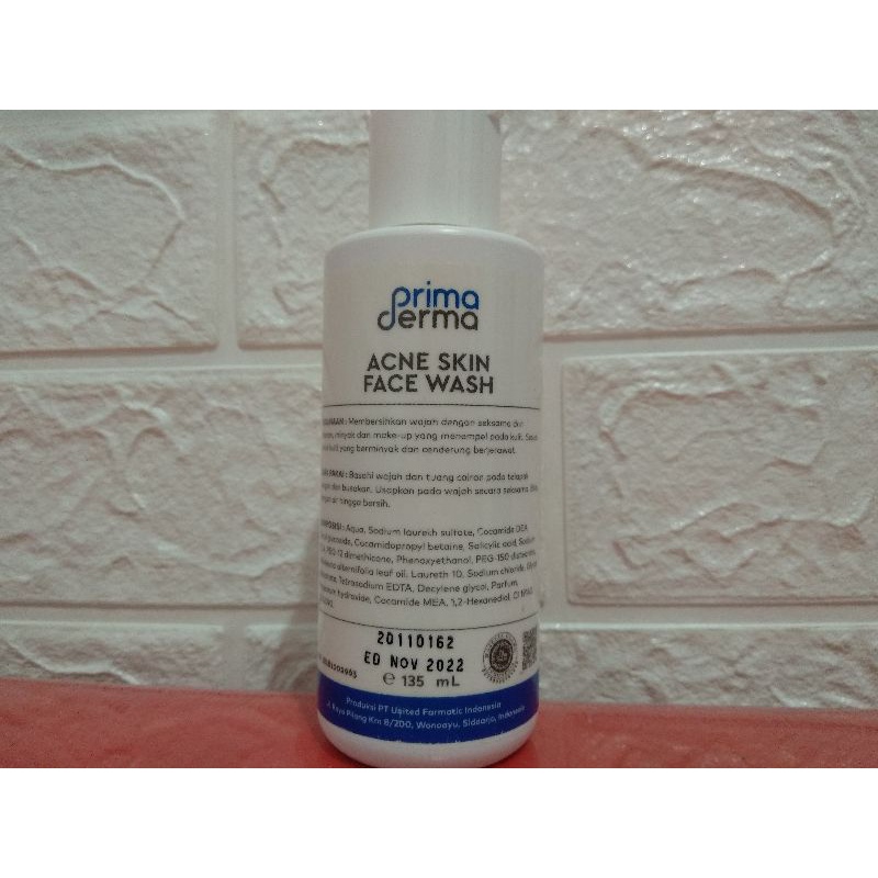 acne wash primaderma original