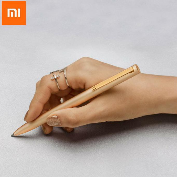 

Xiaomi Mi Jia Metal Signature Pen Pulpen - 100% Original - Emas