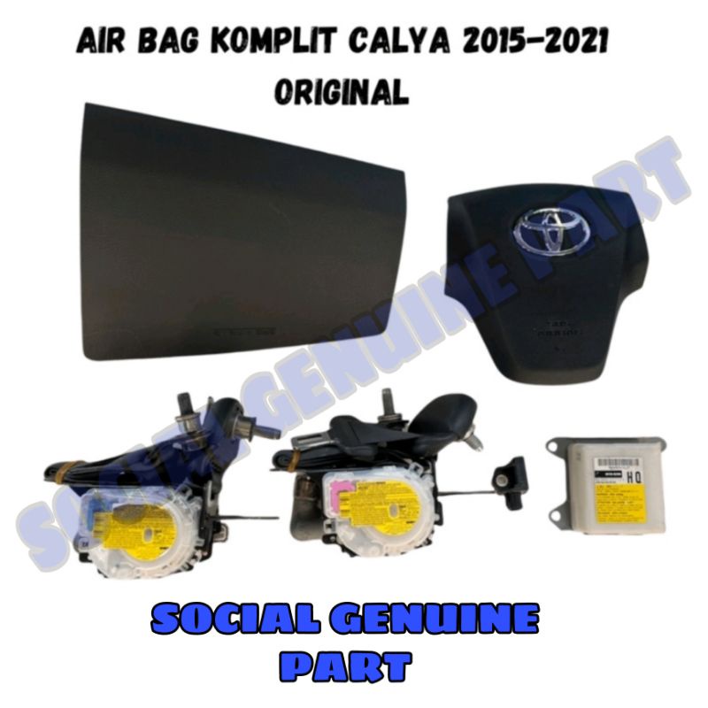 Air bag Calya Sigra Full Set lengkap Seat belt modul sensor Original