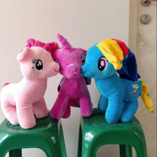 Boneka Kuda Poni uk L (Free Masker Kain Lucu)