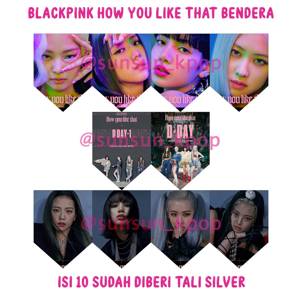 Bendera Blackpink How You Like That