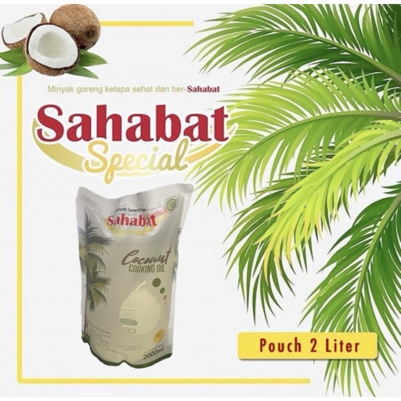 

Minyak Goreng Kelapa Sahabat Special 2 Liter Refill