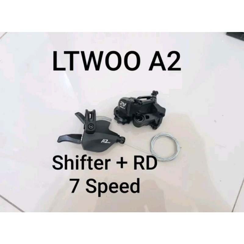 Shifter RD ltwoo A2 short cage mini groupset 7 speed 7sp sp seli