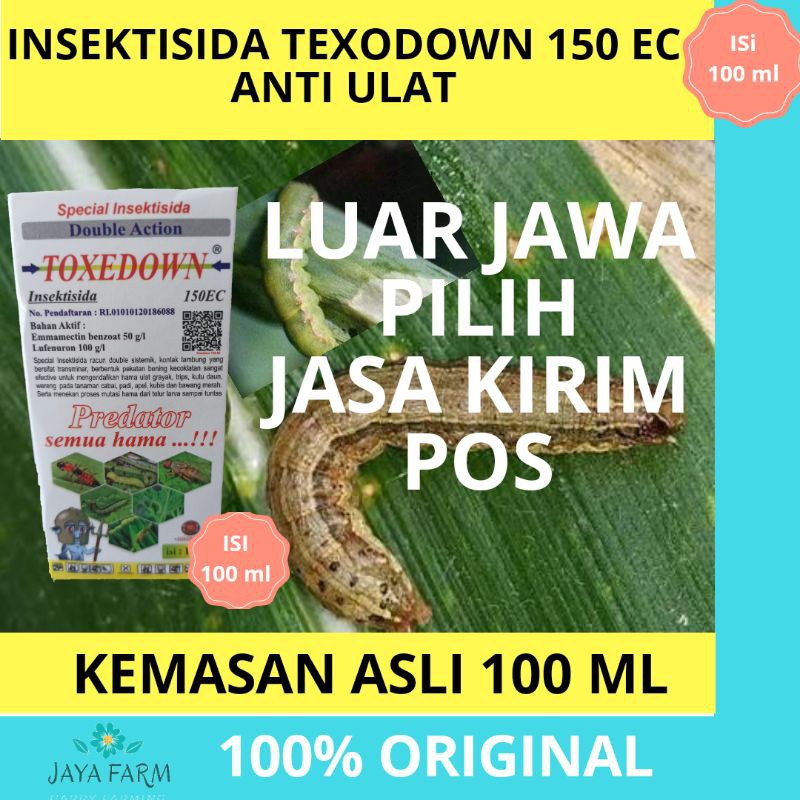 Insektisida Toxedown 150EC isi 100ml (Emamectin 50 g/l & Leufenuron 100g/l)