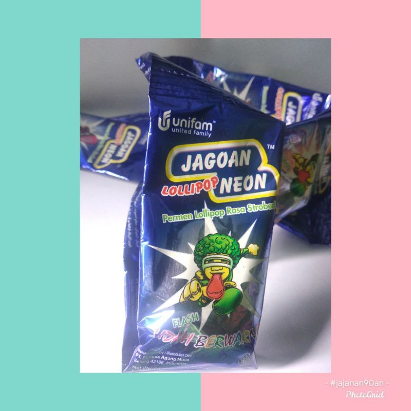

Permen Jagoan Neon Biru/Merah