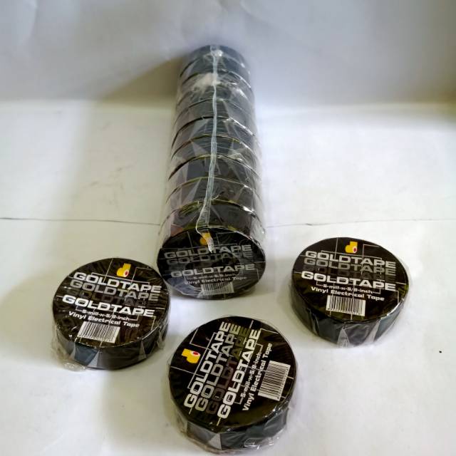 

Satu slop Lakban / selotip / solatip / isolasi Listrik Goldtape / Vinyl electrical goldtape