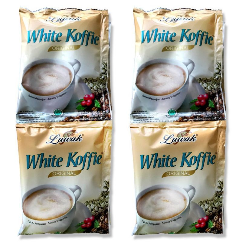 

Kopi Luwak white koffie 10 x 20 gr