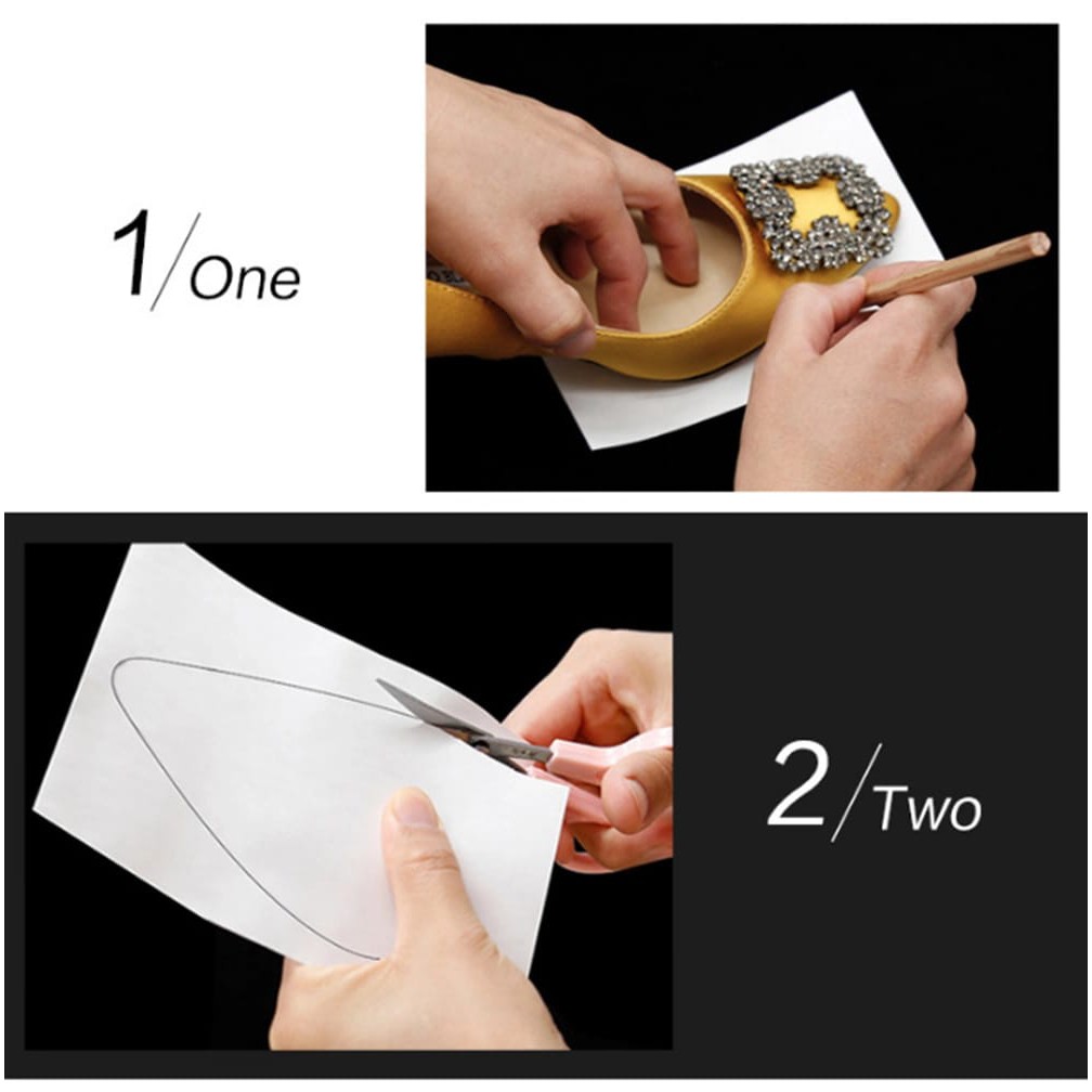 HARD GLAZE SHOE PROTECTOR ANTI SLIP ANTI LICIN INSOLE SEPATU WANITA PELINDUNG SEPATU