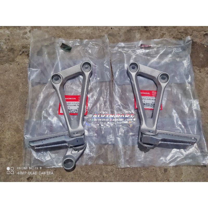Footstep foot step cb150r cbr150 belakang postep bostep cbr150r original / bostep postep cbr k45