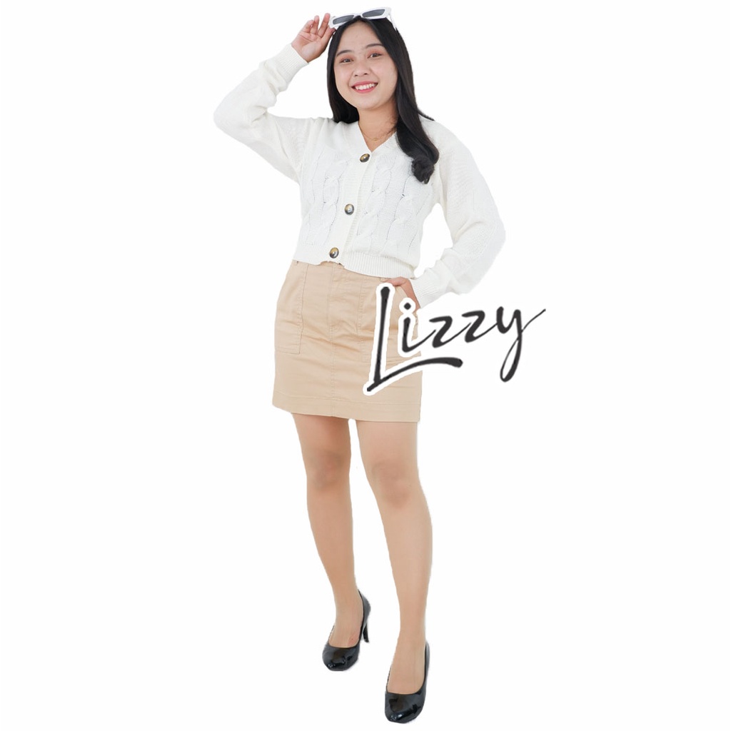 Lizzy - HAZEL CABLE CARDIGAN