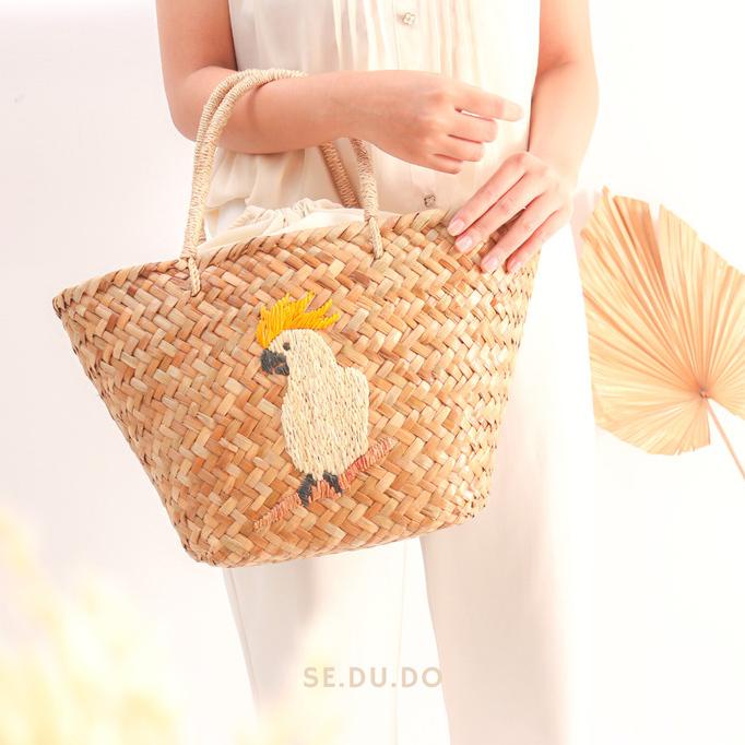 ACC TAS WANITA Kakatua - Tas anyam, handmade